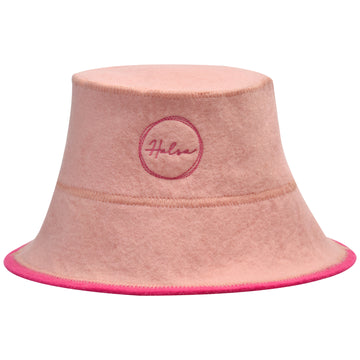 Sauna Hat - Pink Bucket