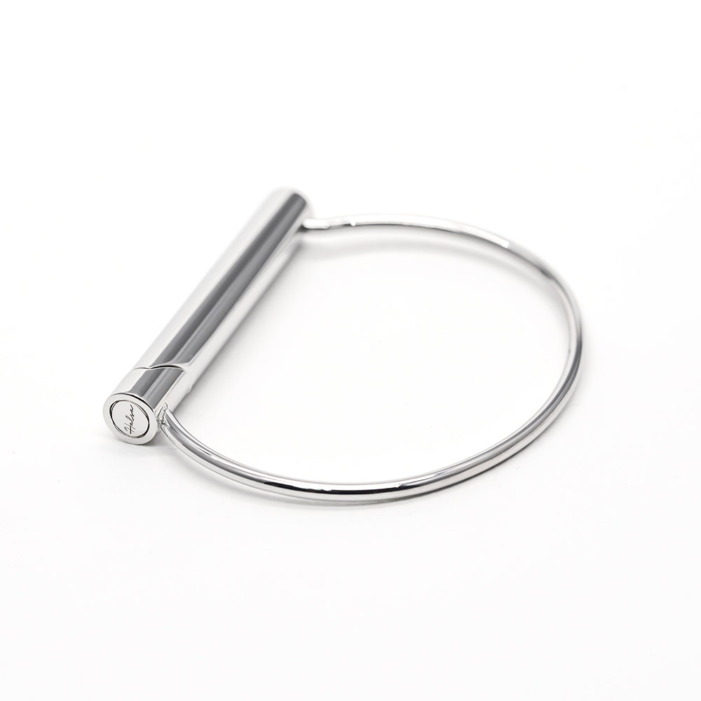 Halsa Stress Relief Mindful Breathing Cuff (Silver)