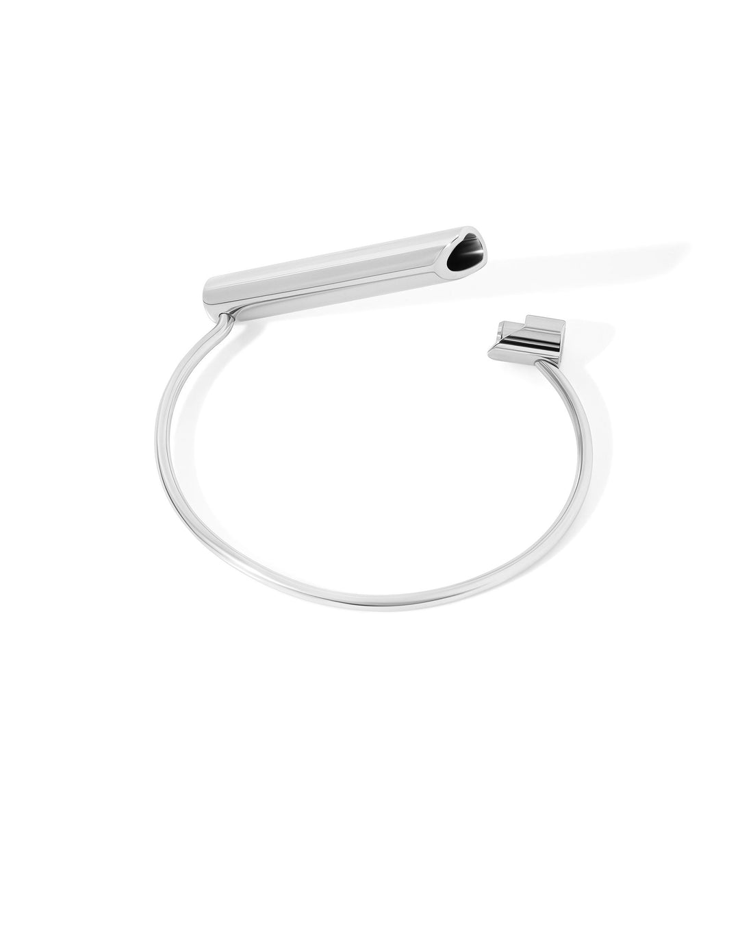 Halsa Stress Relief Mindful Breathing Cuff (Silver)