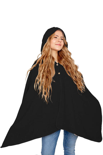 EMF Blocking Anti Radiation Faraday Poncho w/ with Detachable Hood