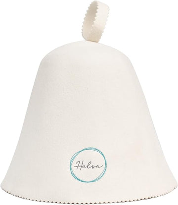 Sauna Bathing for Radiant Skin: Anti-Aging Benefits for Women with Halsa Best-Selling Sauna Hats