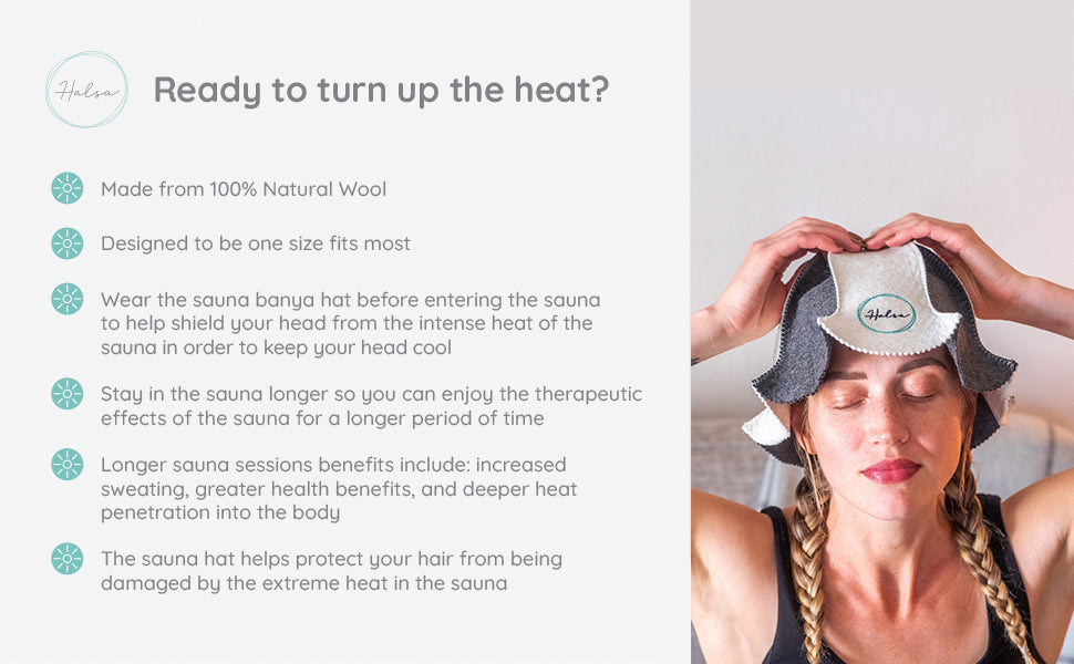 Sauna Hat - Foldable