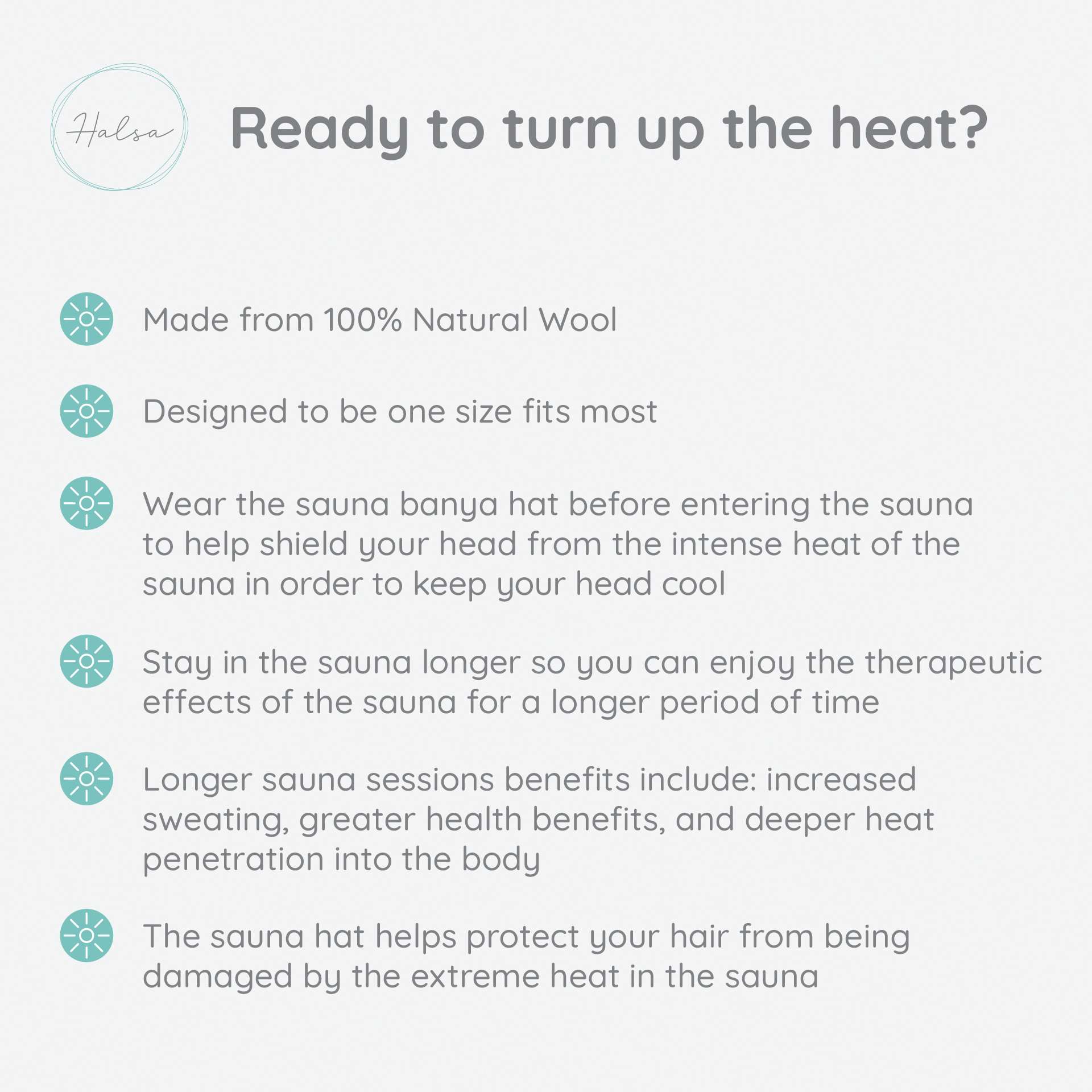 Sauna Hat - Bucket