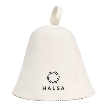 Halsa Merino Wool Wool Sauna Hat - 100% natural wool for heat protection
