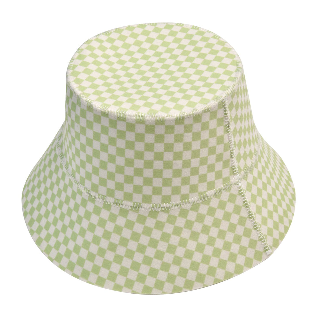 Sauna Hat - Green Checkered