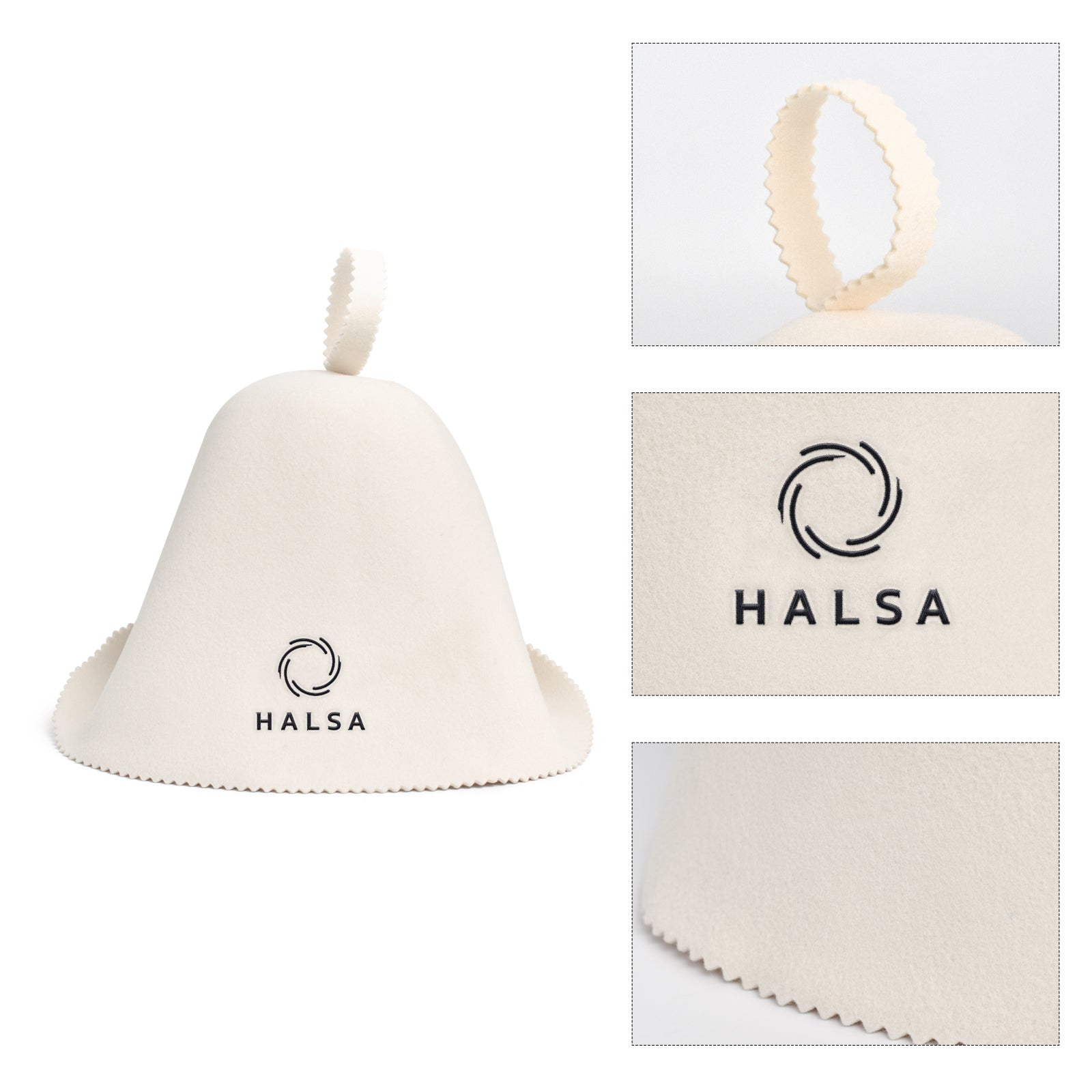 Merino Wool Sauna Hat