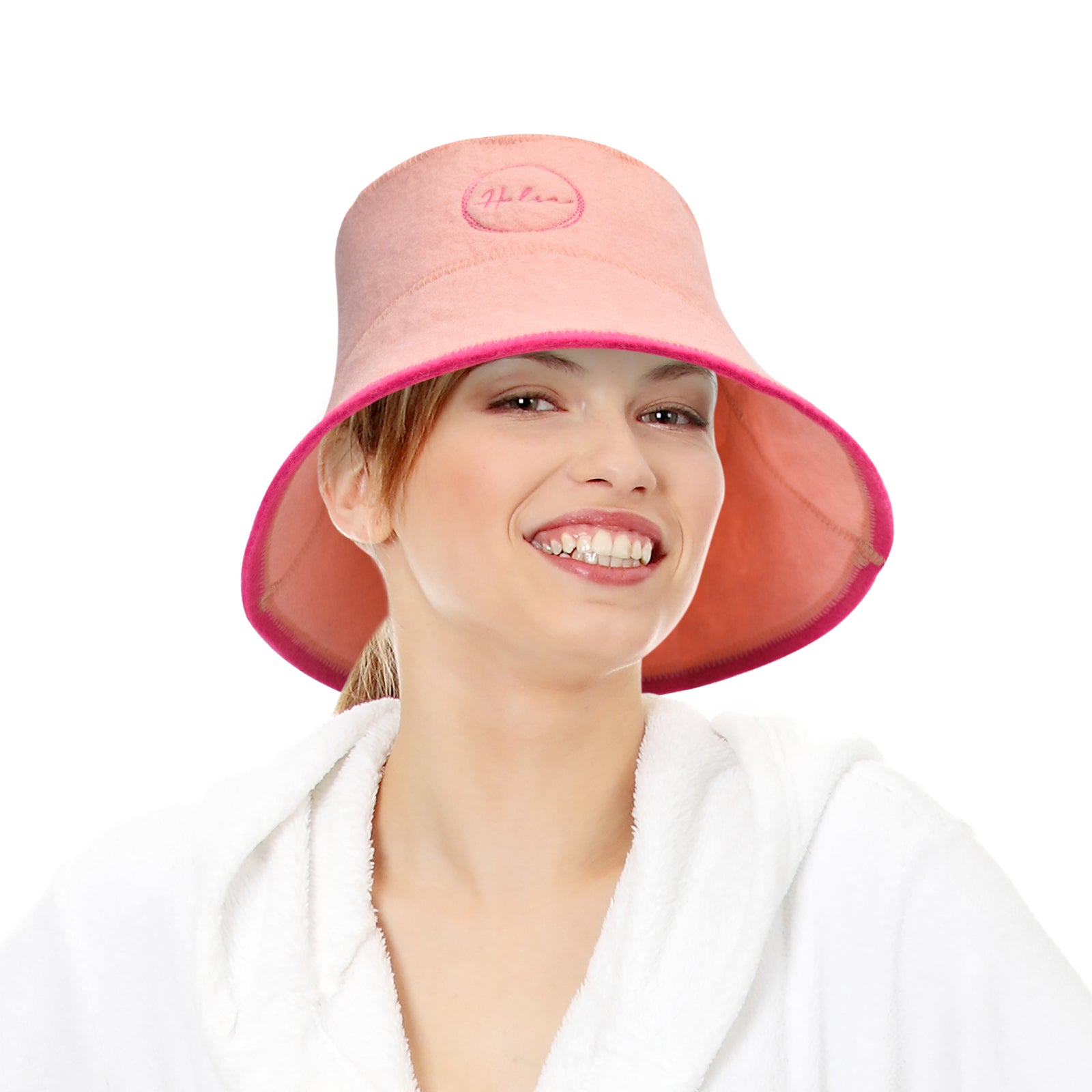 Sauna Hat - Pink Bucket