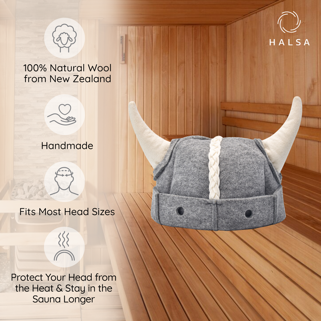 Sauna Hat - Viking