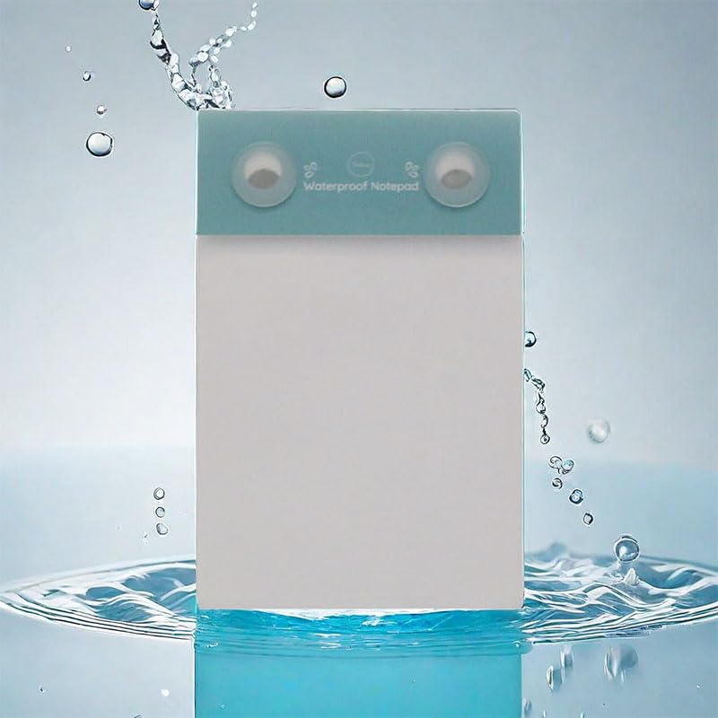 Shower Notes Waterproof Shower Notepad 80 Sheets — With Pencil | Halsa