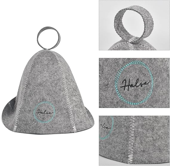 Merino Wool Sauna Hat 2 Pack