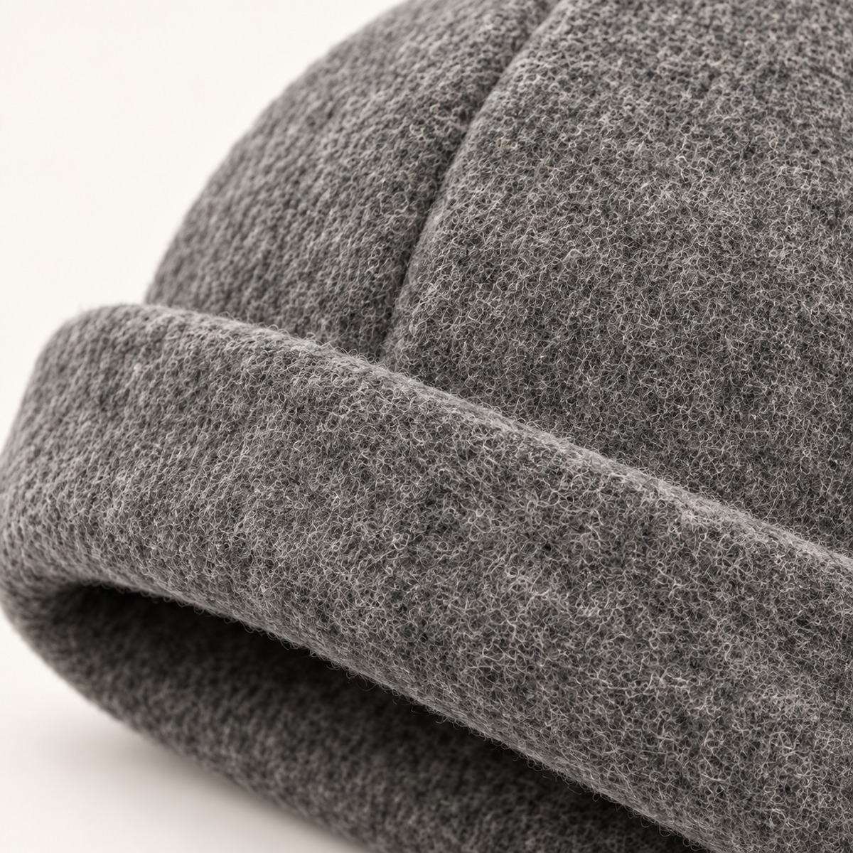 Beanie Wool Sauna Hat — Grey