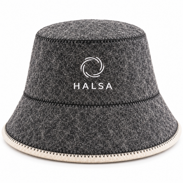 Bucket Wool Sauna Hat