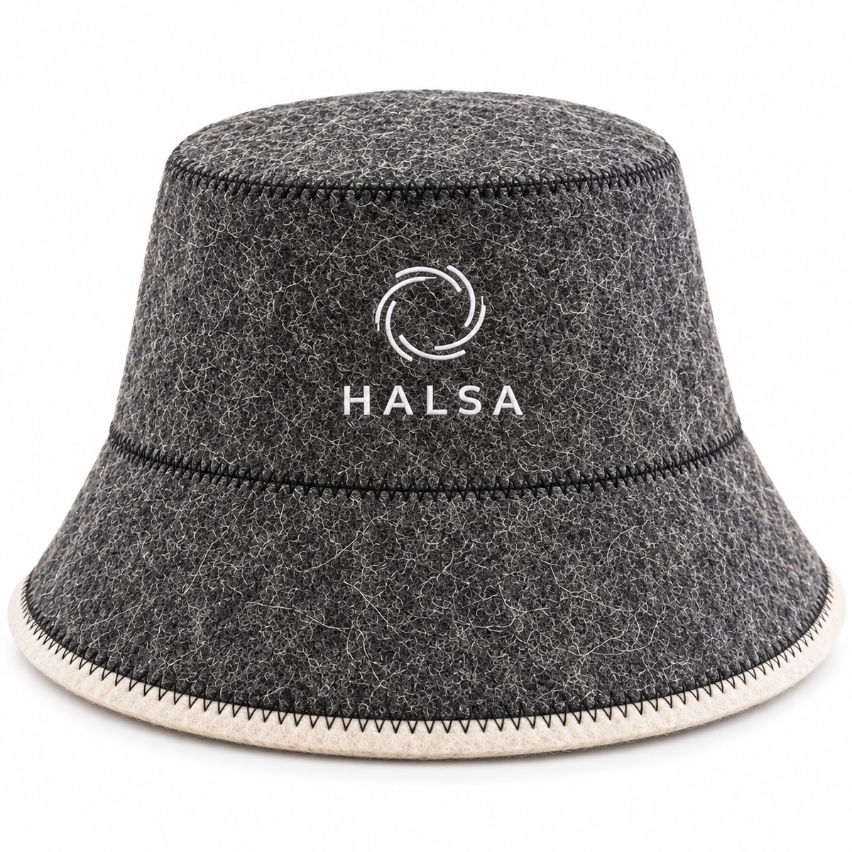 Bucket Wool Sauna Hat