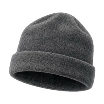 Halsa Grey Beanie Sauna Hat product photo - traditional wool felt sauna beanie on neutral background