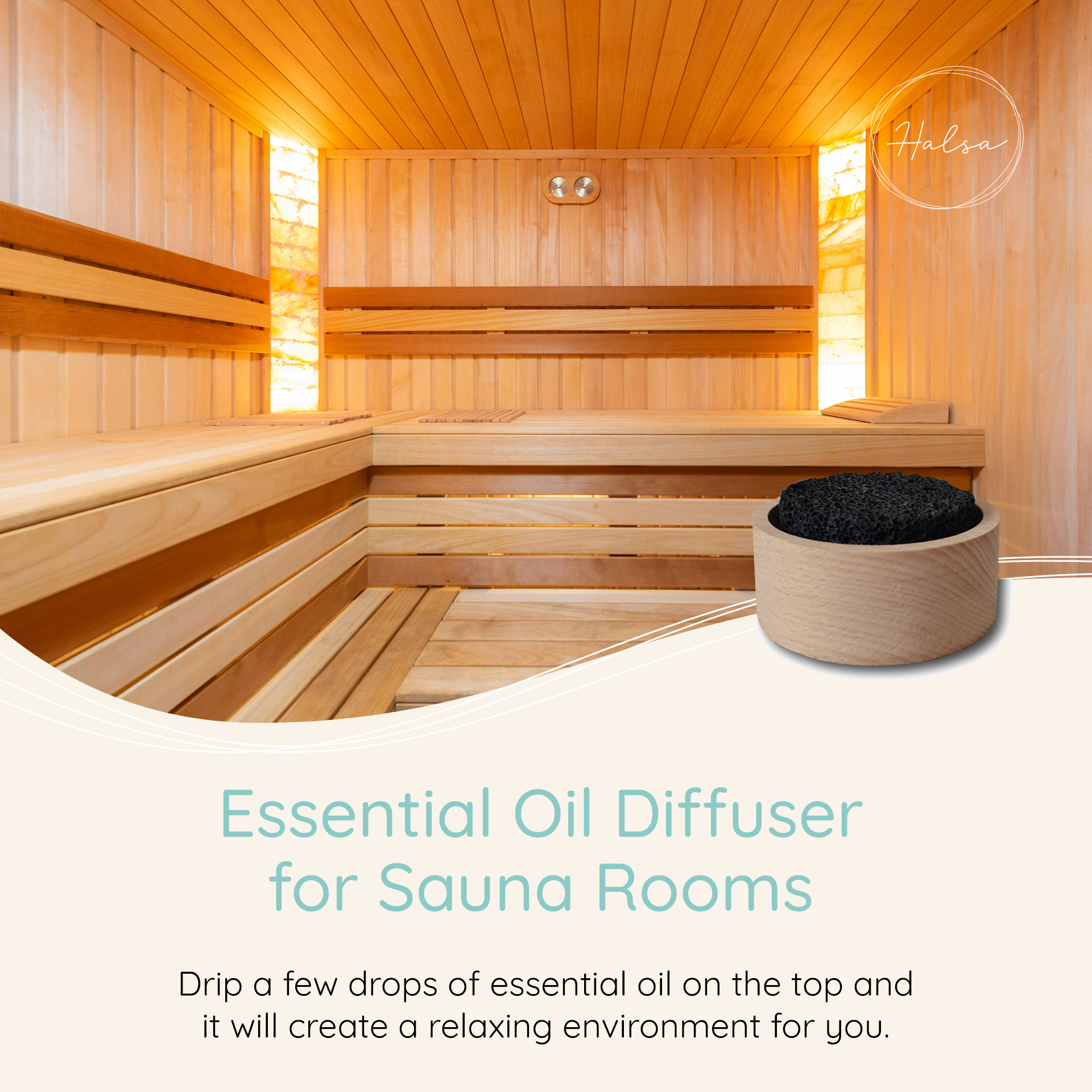 Lava Stone Aromatherapy Diffuser