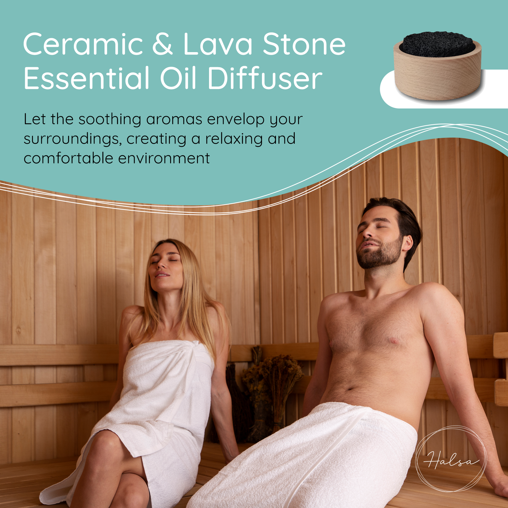 Lava Stone Aromatherapy Diffuser