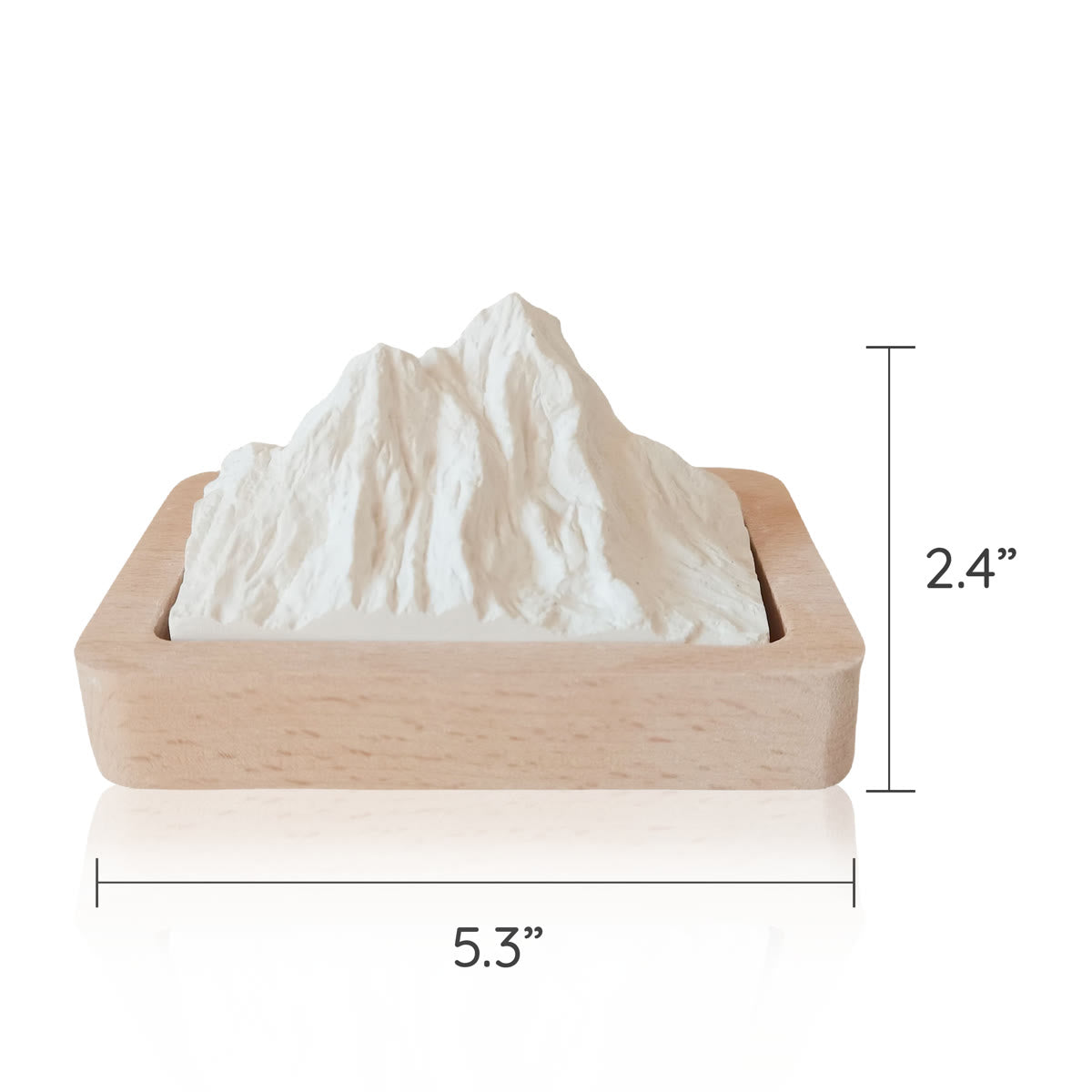 Mountain ceramic diffuser by Halsa - passive oil diffusion