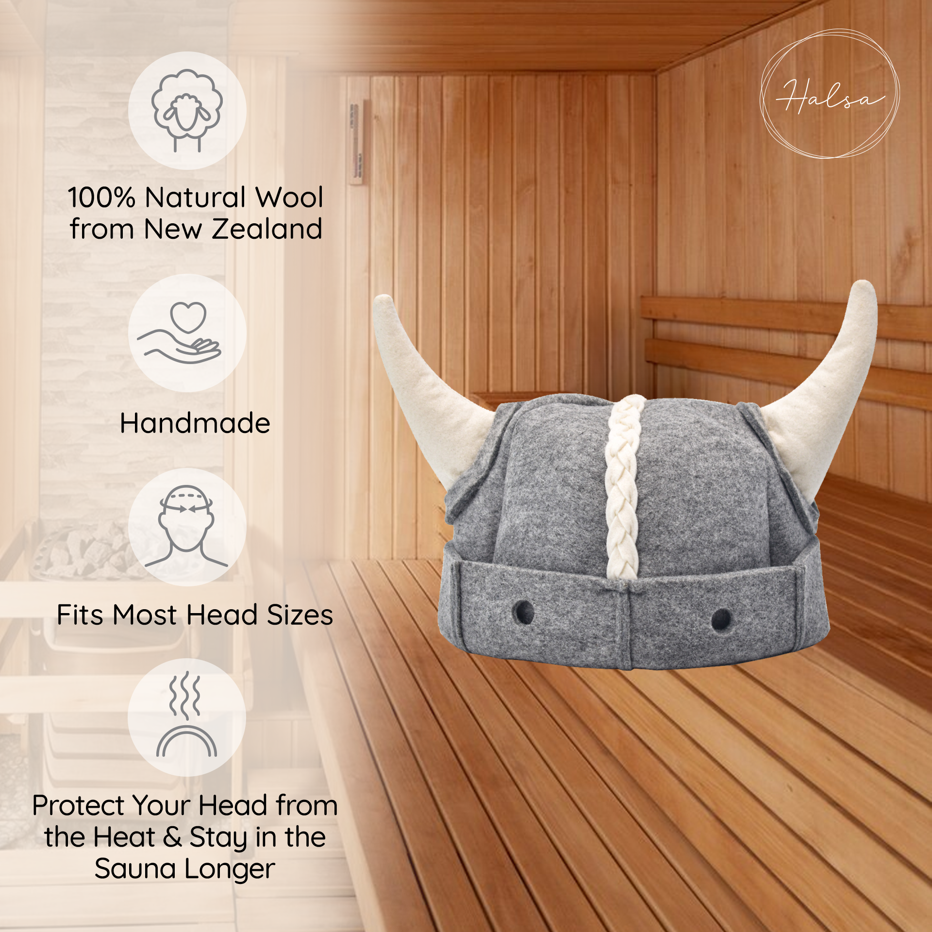 Sauna Hat - Viking