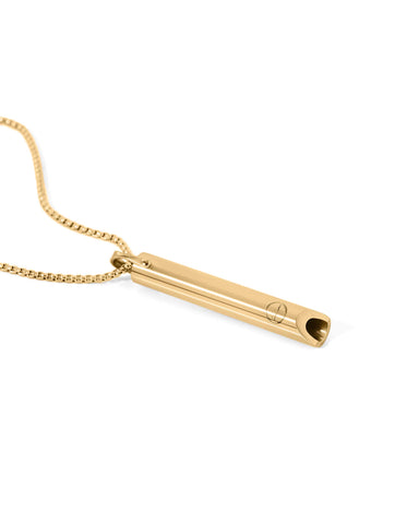 Gold Breathing Necklacel w/ Luxury Box Chain (Gold)