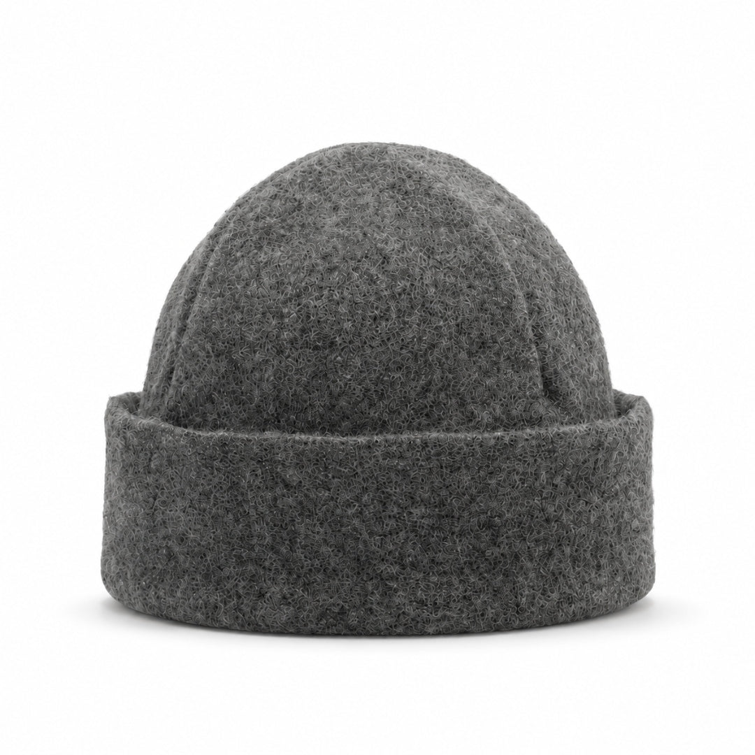 Halsa Beanie Sauna Hat in Grey - front view