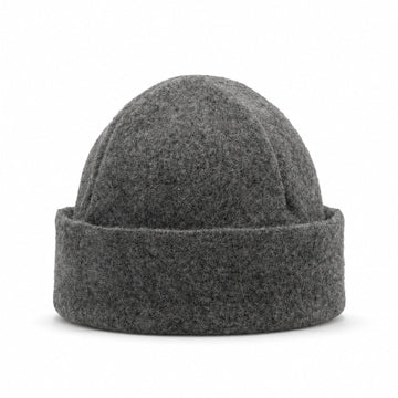 Halsa Beanie Sauna Hat in Grey - front view