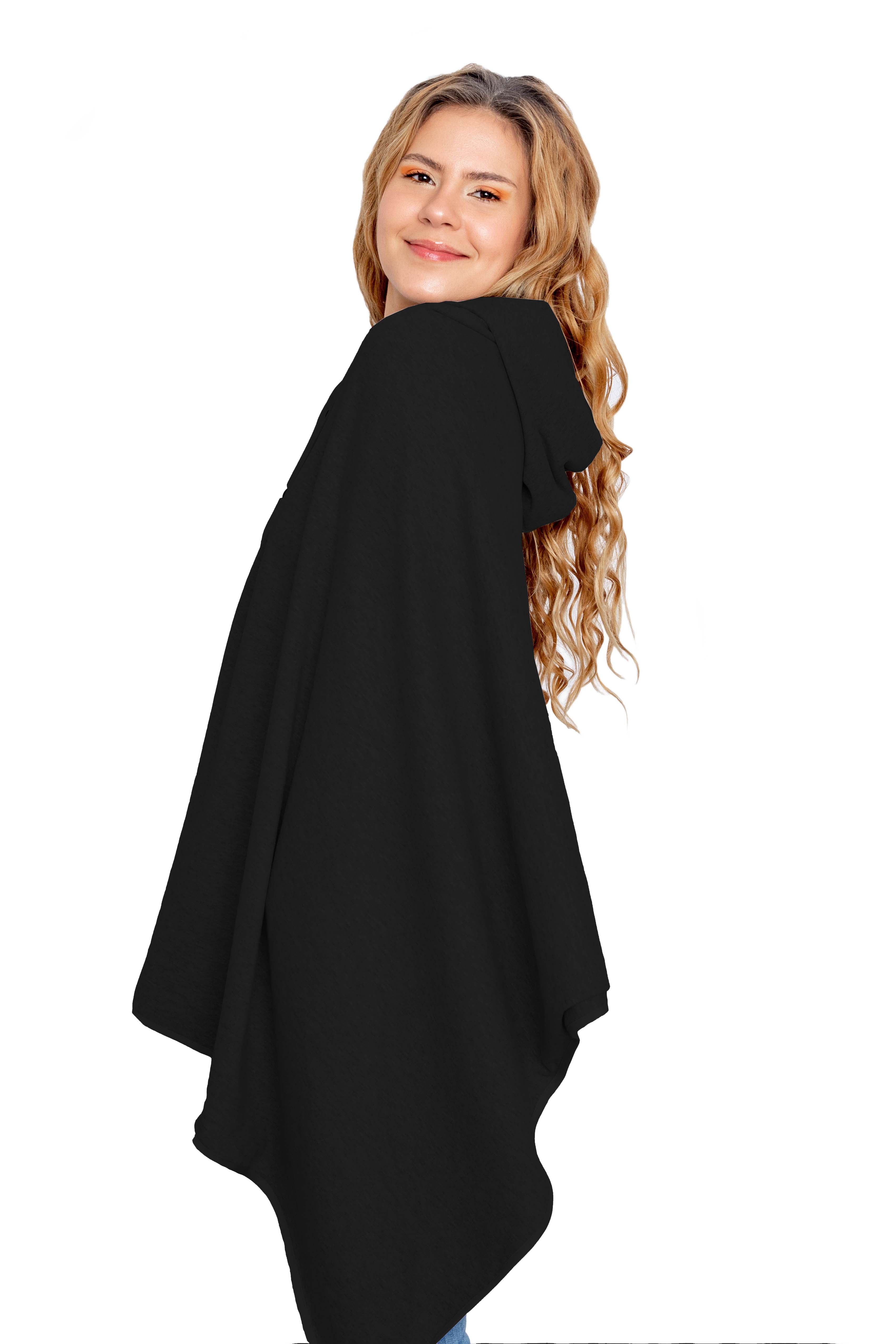EMF Blocking Anti Radiation Faraday Poncho w/ with Detachable Hood