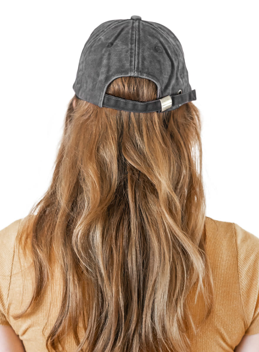 Anti-radiation baseball cap worn - everyday EMF and sun protection