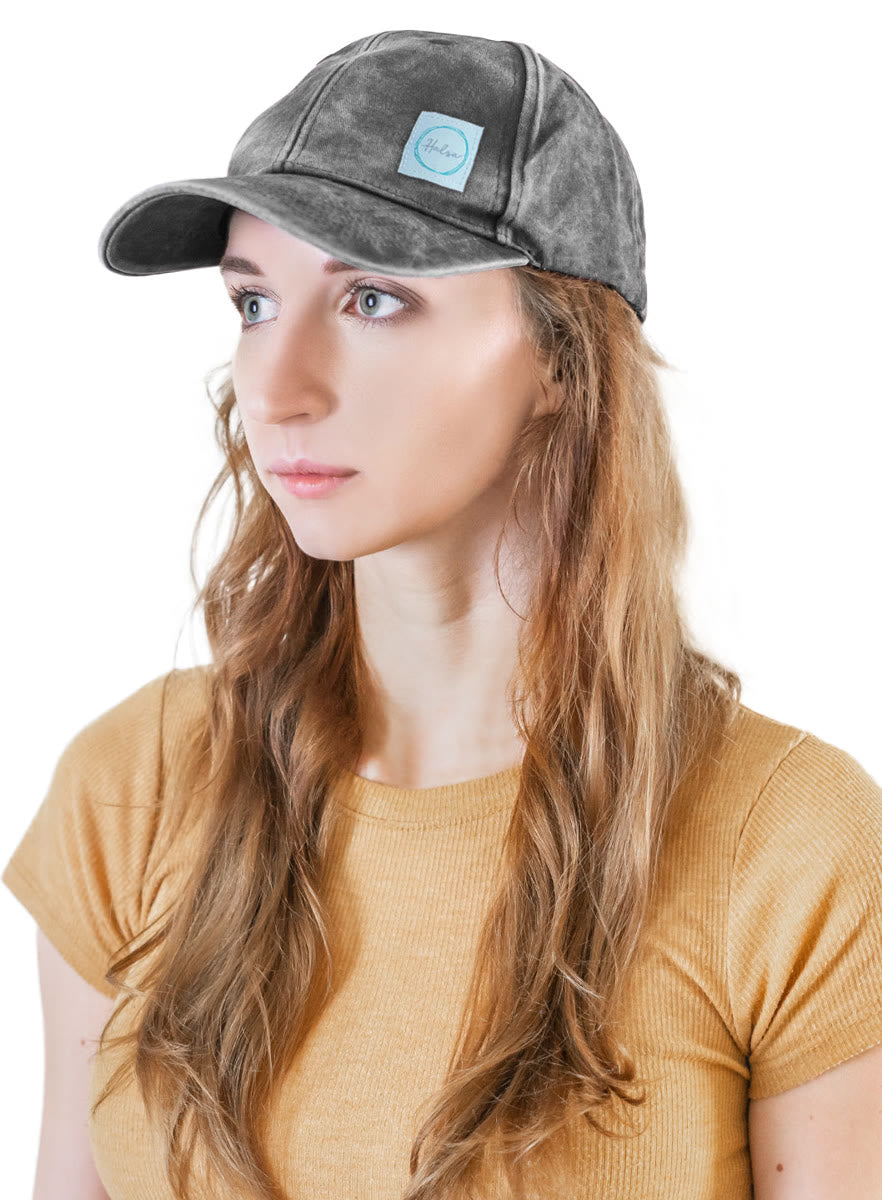 Halsa EMF blocking baseball cap - silver fiber radiation protection hat