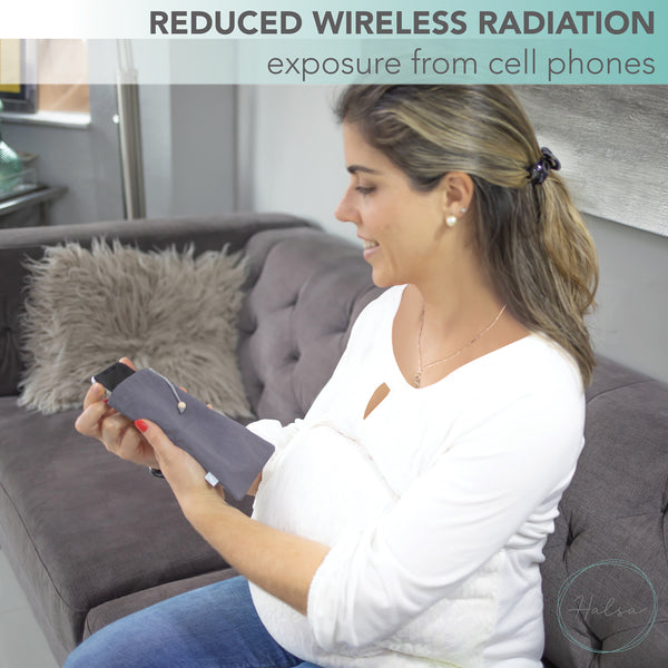 Halsa EMF Blocking Anti Radiation Cell Phone Pouch