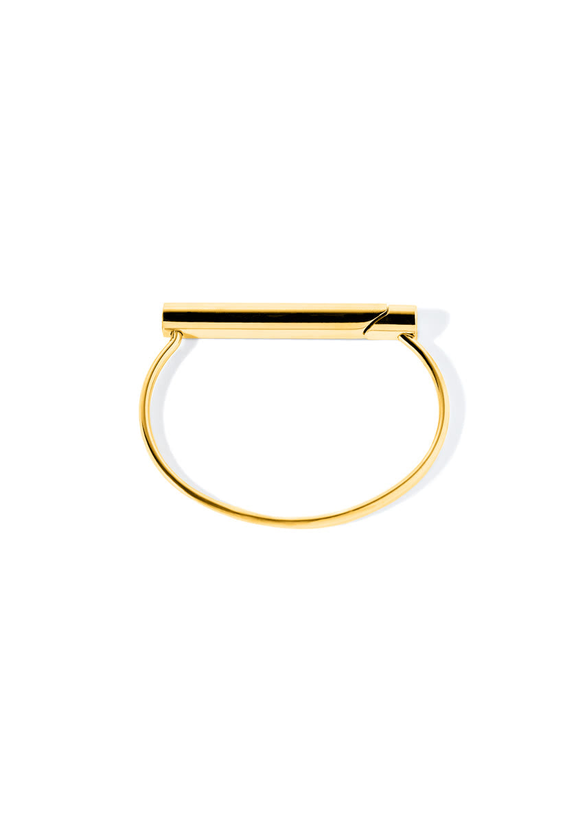 Halsa gold mindful breathing cuff - stress relief wearable tool