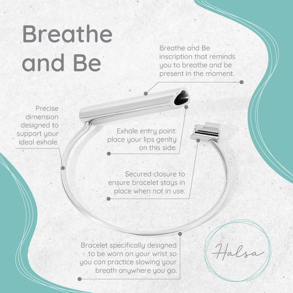 Just Launched! Halsa Stress Relief Mindful Breathing Bracelet
